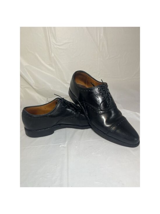 Allen Edmonds Other - Allen Edmonds 9.5 B Mens Dress Shoes Hale Black Leather Brocade Oxfords ($425)